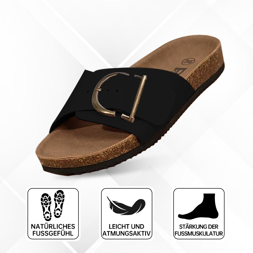 Schmerzlindernde Kork-Sandalen Für Damen – Mit Verstellbarem
