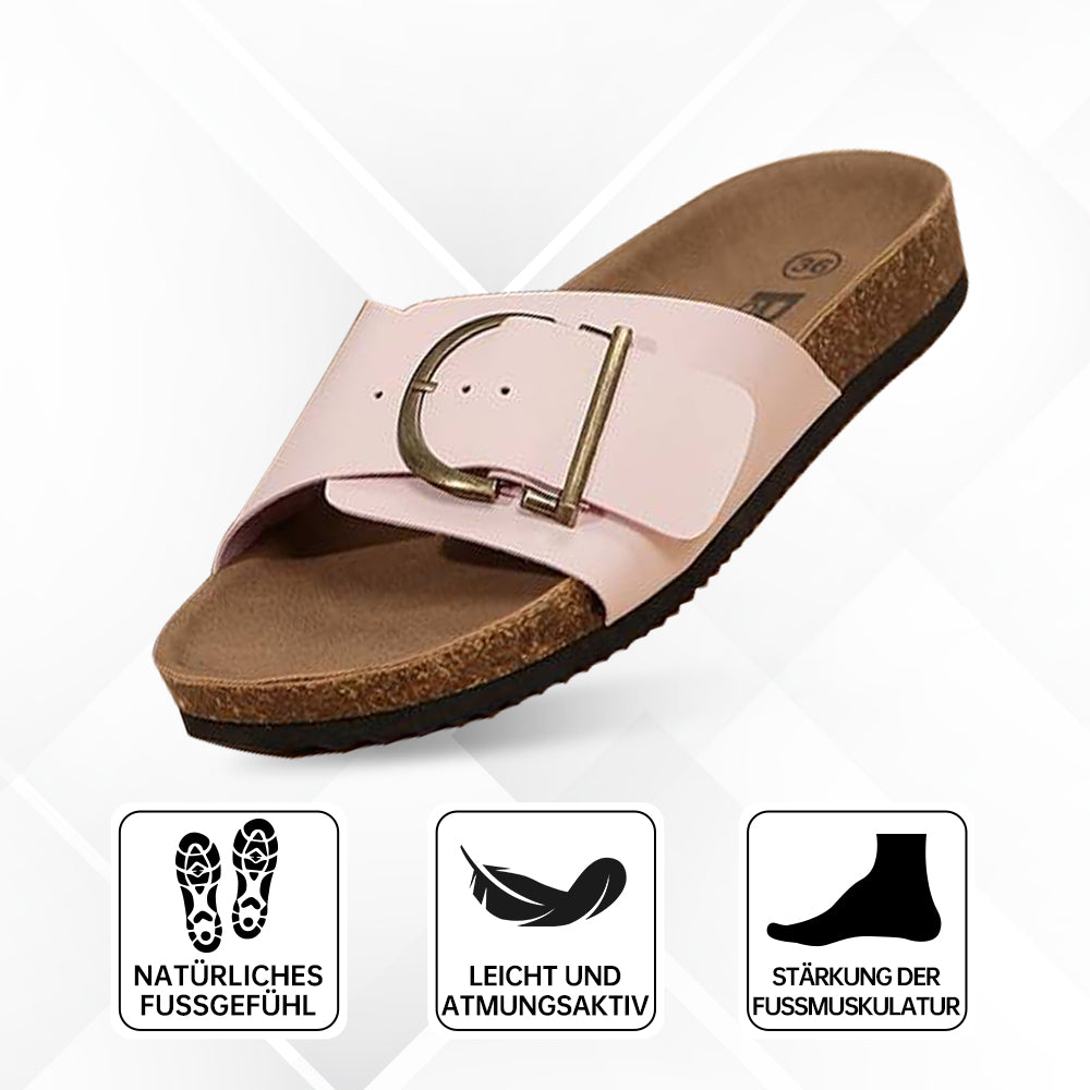 Schmerzlindernde Kork-Sandalen Für Damen – Mit Verstellbarem
