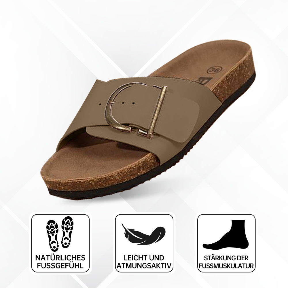 Schmerzlindernde Kork-Sandalen Für Damen – Mit Verstellbarem