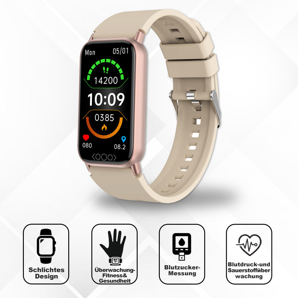 Medizinische Smartwatch Mit Mehrdimensionaler Gesundheitsüberwachung