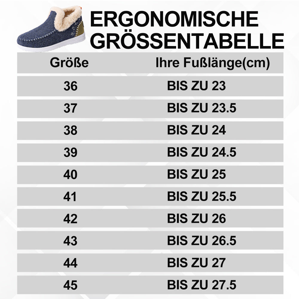 OrthoSoft - Ergonomischer, Schmerzlindernder Komfortschuh – Plüschgefüttert