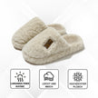 WarmFluffy – Ultraweiche Plüsch-Hausschuhe Mit Rutschfester Sohle
