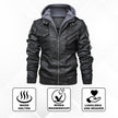 ThermoCore - Hochwertige Lederjacke Herren